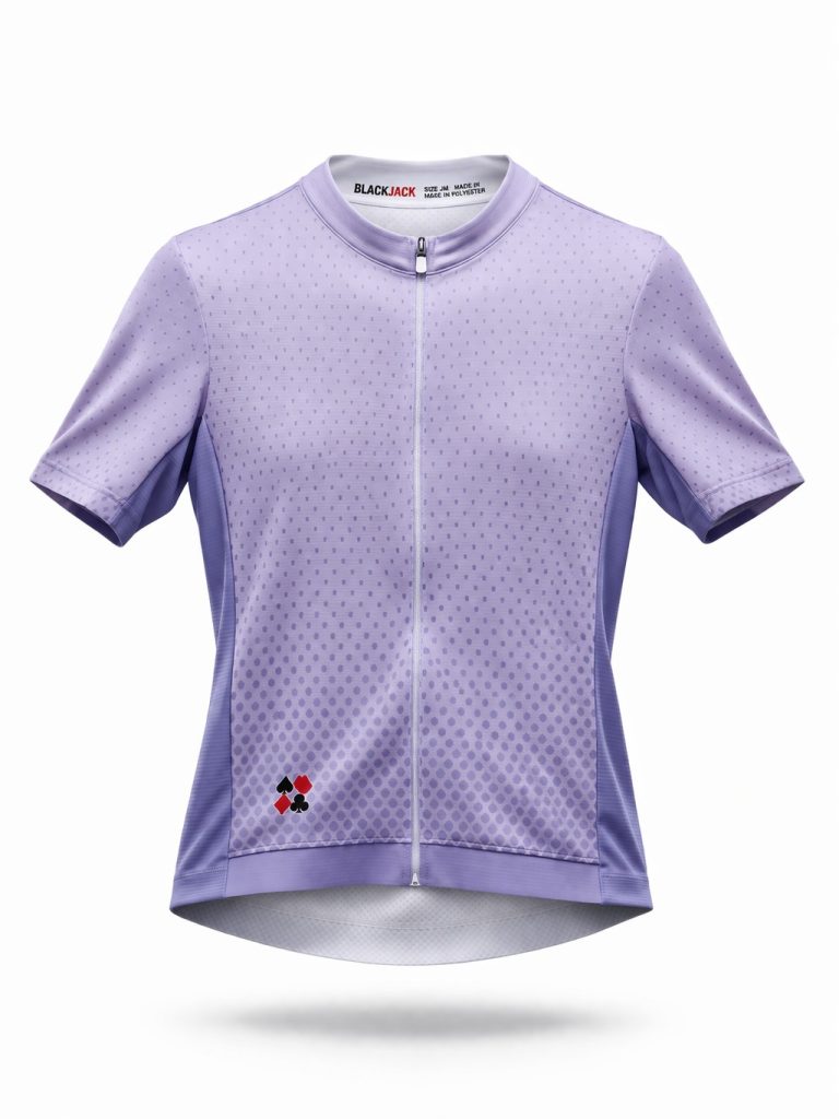 Women's cycling jersey - BlackJack Lavender